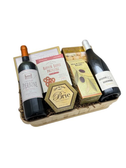 Chateau Pierbone X La Reserve Saint Dom Basket Gift Baskets